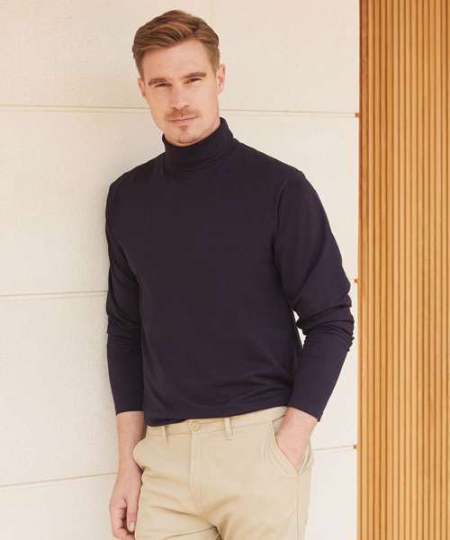 Long sleeve roll neck top