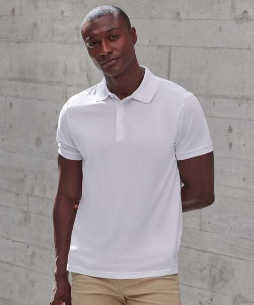 Recycled polyester polo shirt
