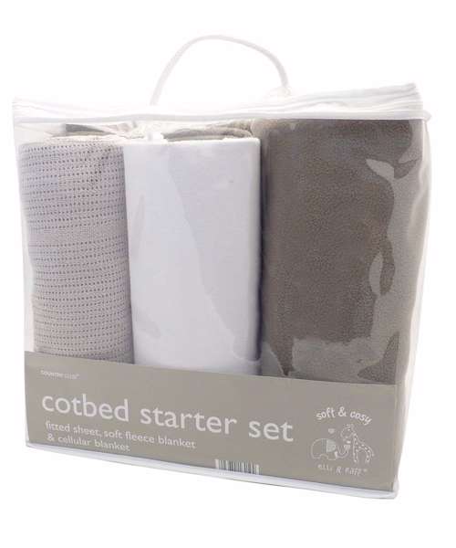 Baby cot bed set (3-piece)