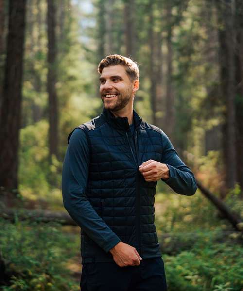 Appalachian thermal softshell vest