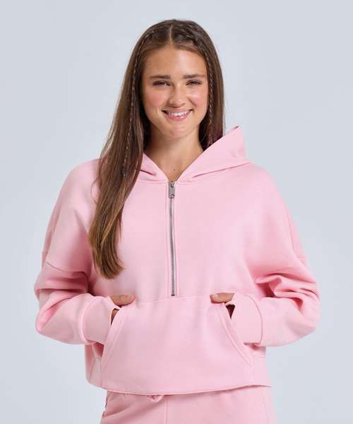 Women's TriDri® half zip hoodie
